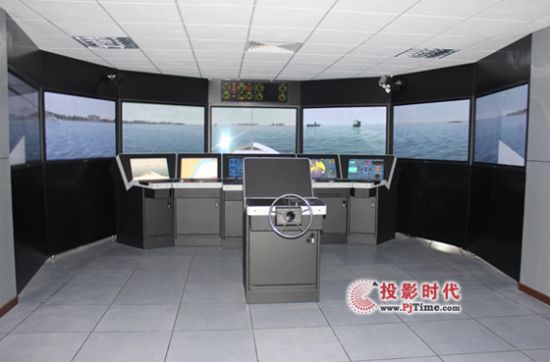 松下65PF30C助力航海仿真模拟教室项目